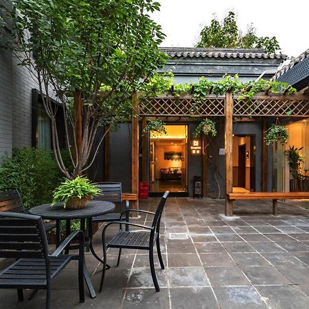 בייג'ינג Qiuguo Hutong Courtyard Hotel מראה חיצוני תמונה