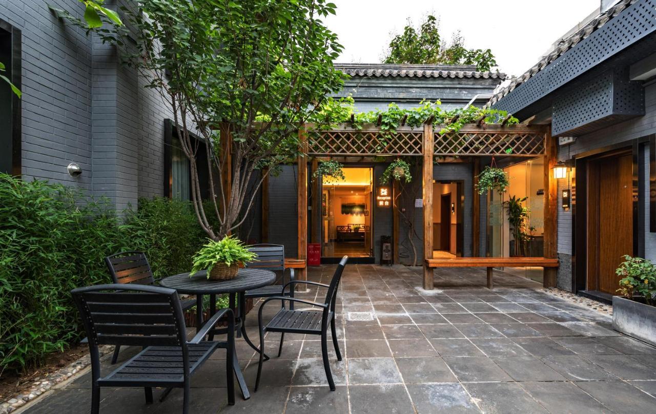בייג'ינג Qiuguo Hutong Courtyard Hotel מראה חיצוני תמונה