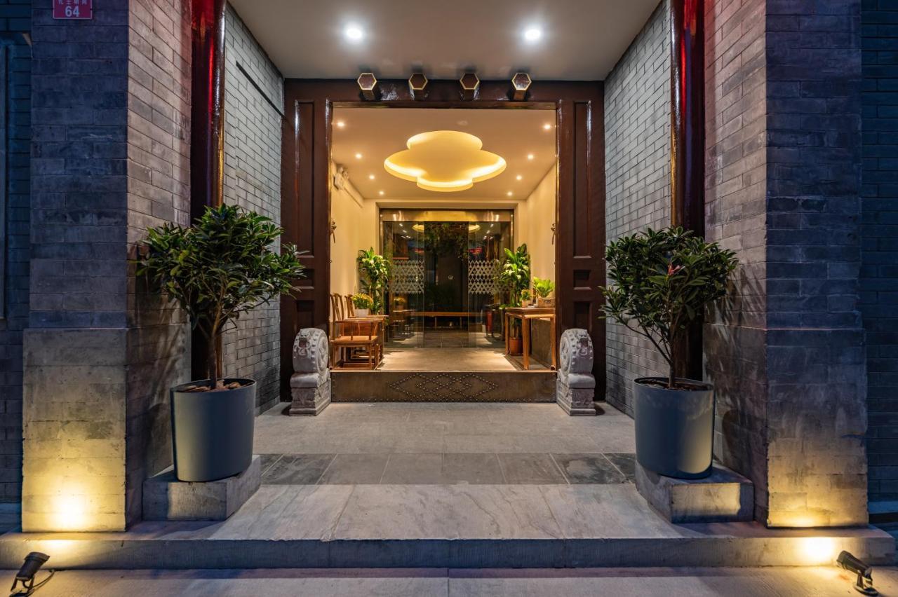 בייג'ינג Qiuguo Hutong Courtyard Hotel מראה חיצוני תמונה