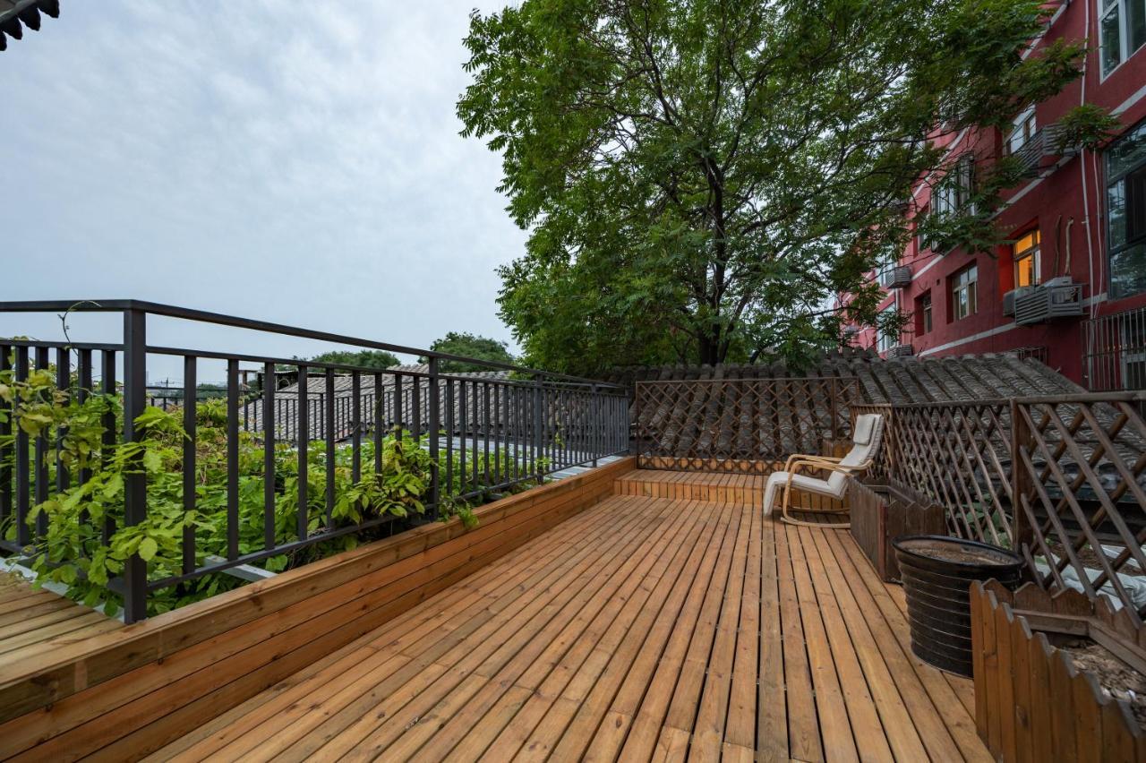 בייג'ינג Qiuguo Hutong Courtyard Hotel מראה חיצוני תמונה