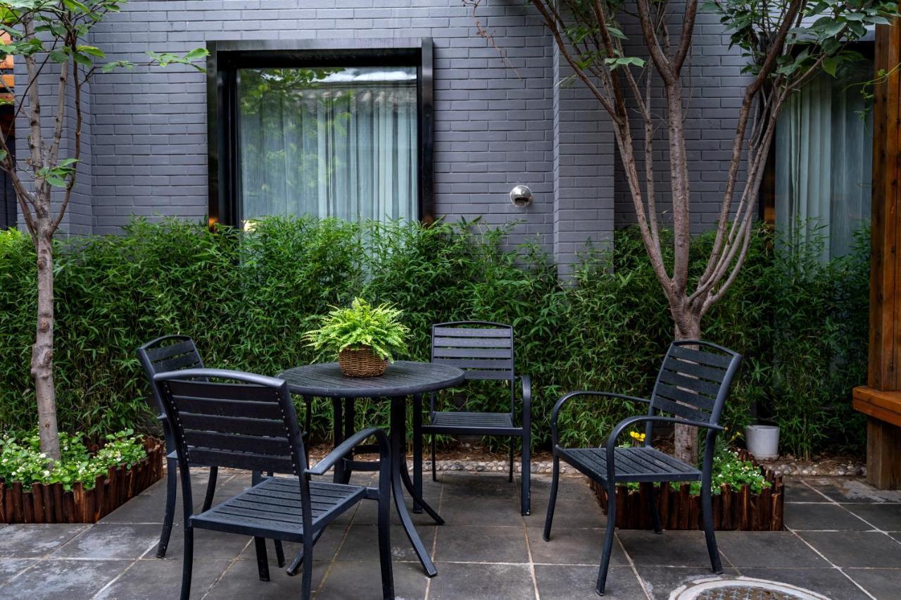 בייג'ינג Qiuguo Hutong Courtyard Hotel מראה חיצוני תמונה