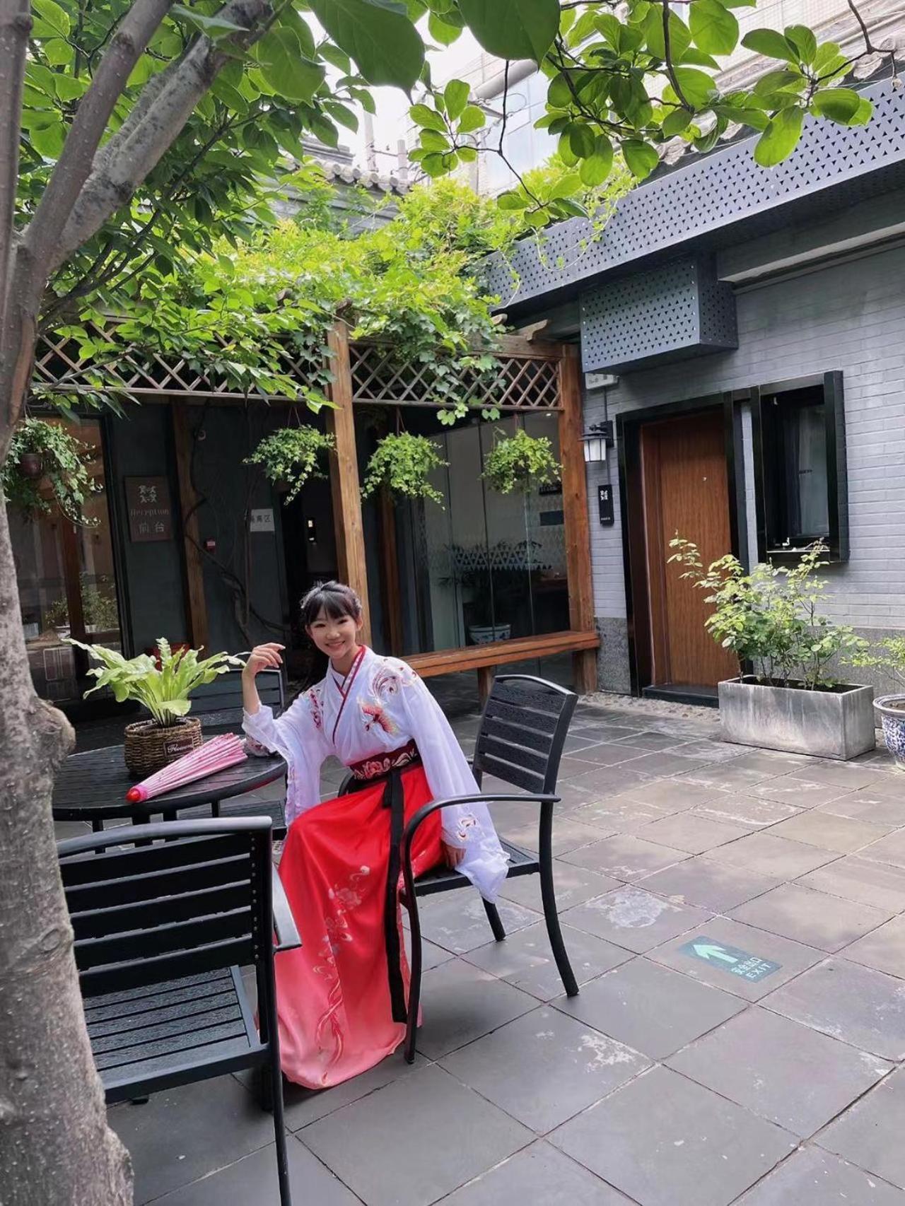 בייג'ינג Qiuguo Hutong Courtyard Hotel מראה חיצוני תמונה