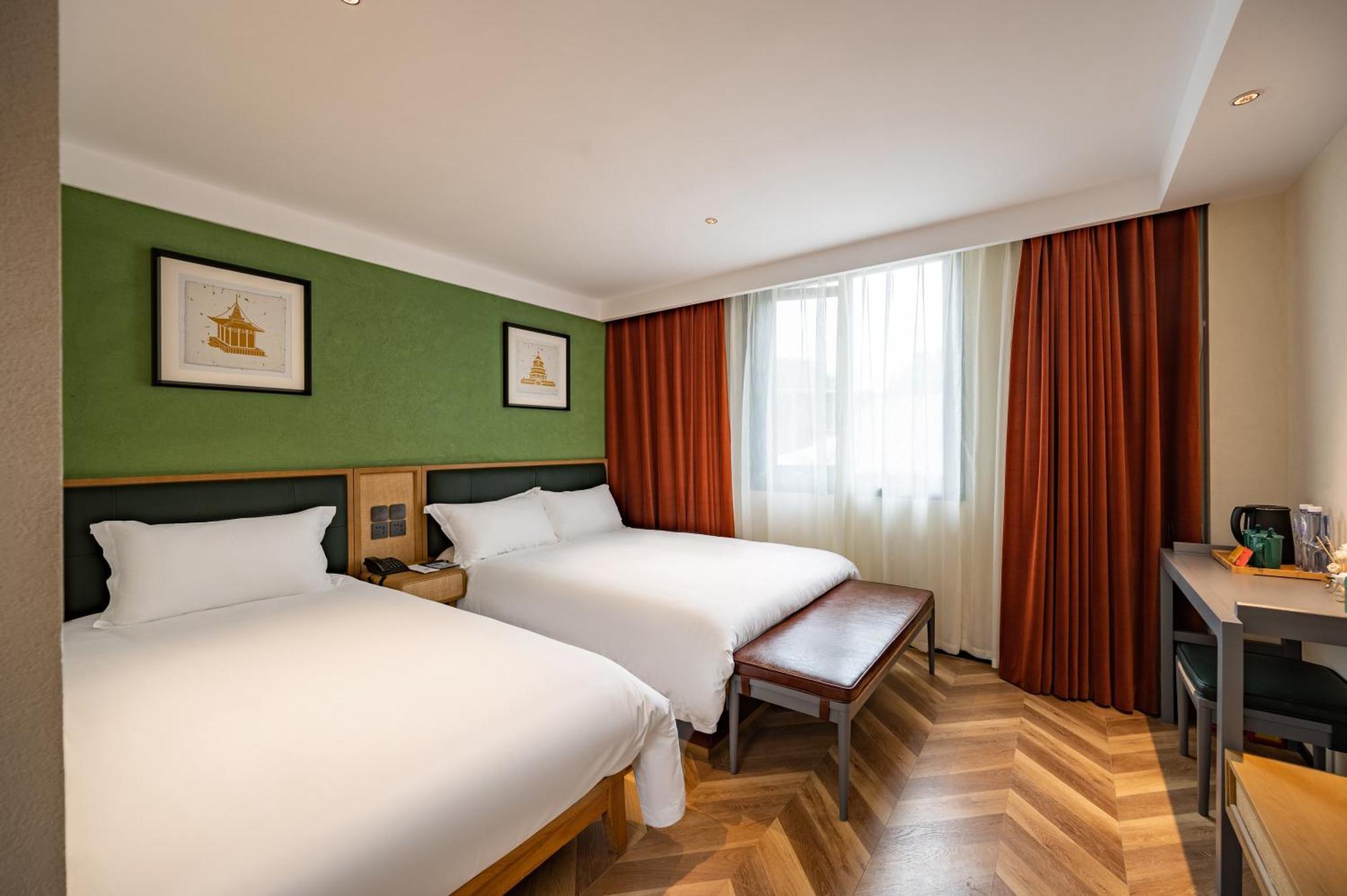 בייג'ינג Qiuguo Hutong Courtyard Hotel מראה חיצוני תמונה