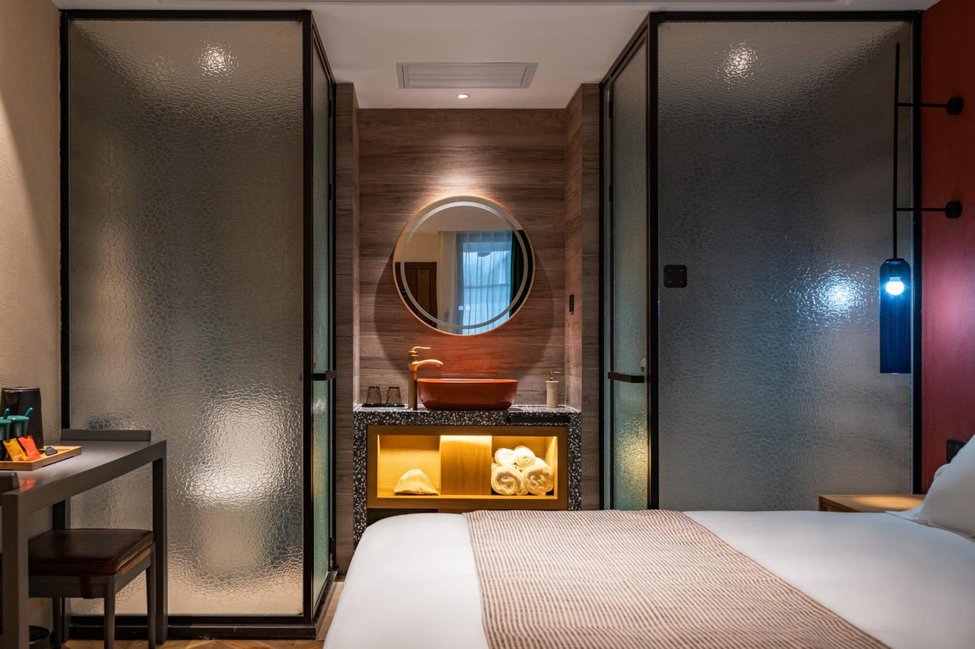 בייג'ינג Qiuguo Hutong Courtyard Hotel מראה חיצוני תמונה