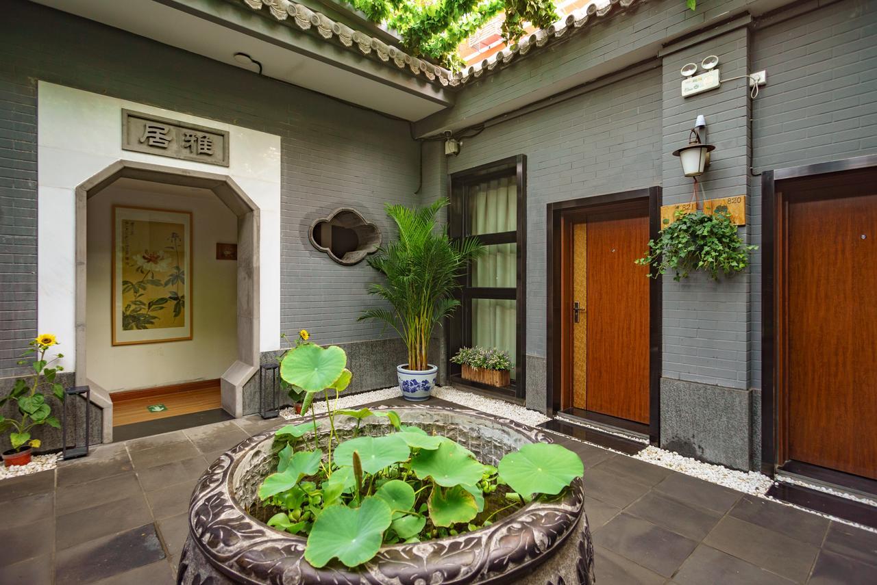 בייג'ינג Qiuguo Hutong Courtyard Hotel מראה חיצוני תמונה